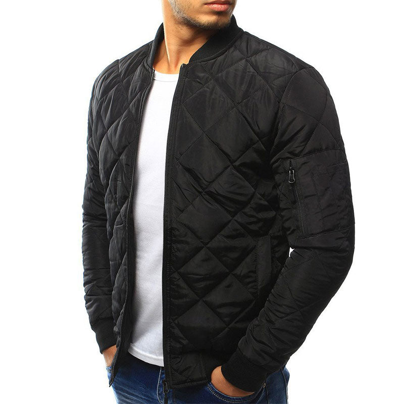 Herren Übergangsjacke Bomberjacke | Leicht Gesteppt