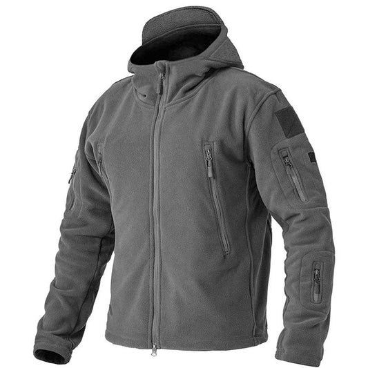 Herren Fleecejacke Mit Kapuze | Outdoor Übergangsjacke