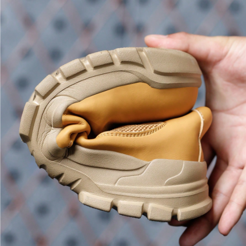 Herren-Sicherheitsstiefel mit Stahlkappe und rutschfesten Arbeitsschuhen