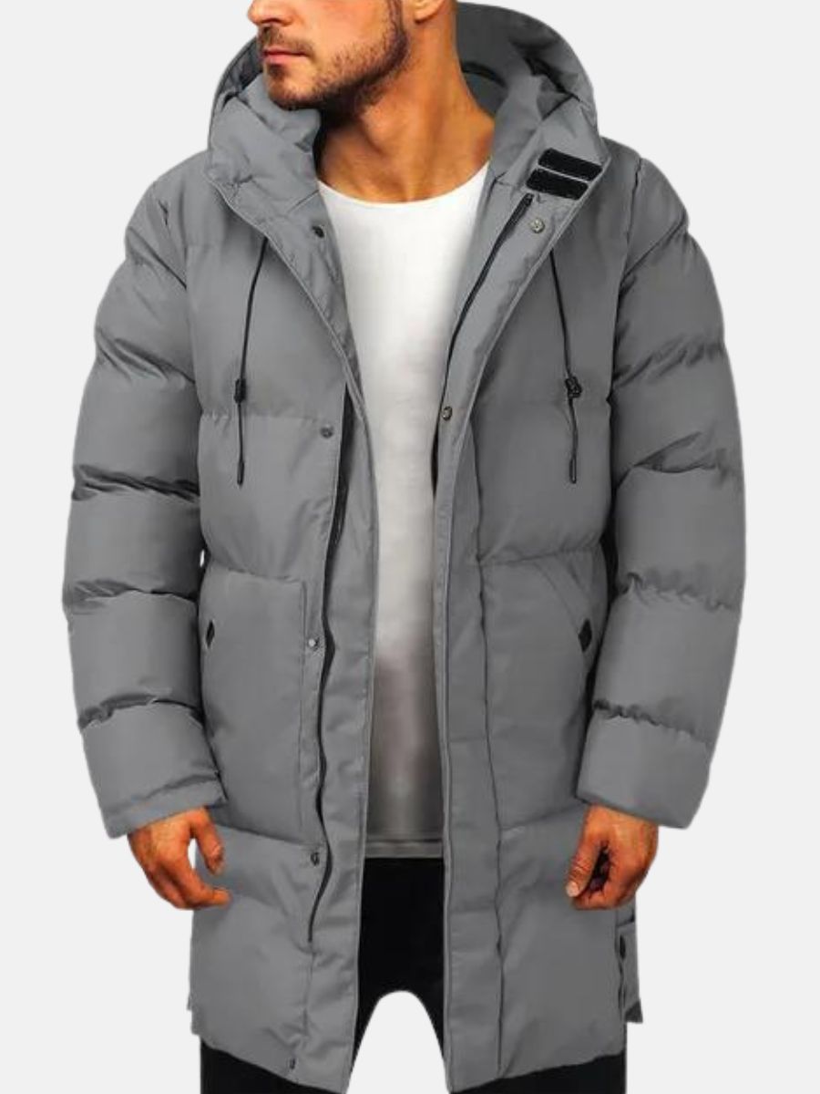 Winterjacke Herren Langer Parka | Isoliert und Warm