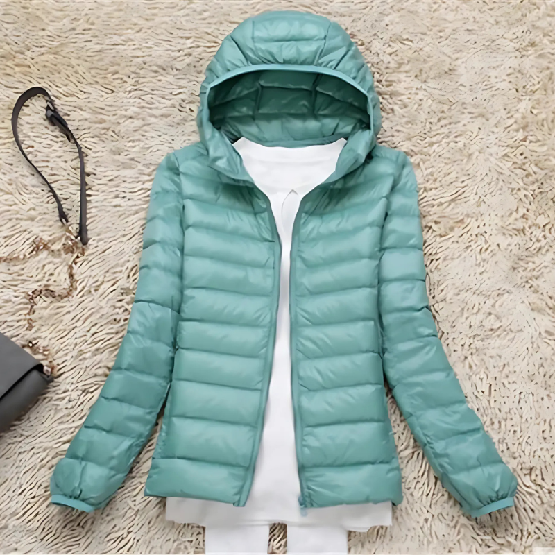 Damen Winter Kapuzen Puffer Jacke | Leichtes Design
