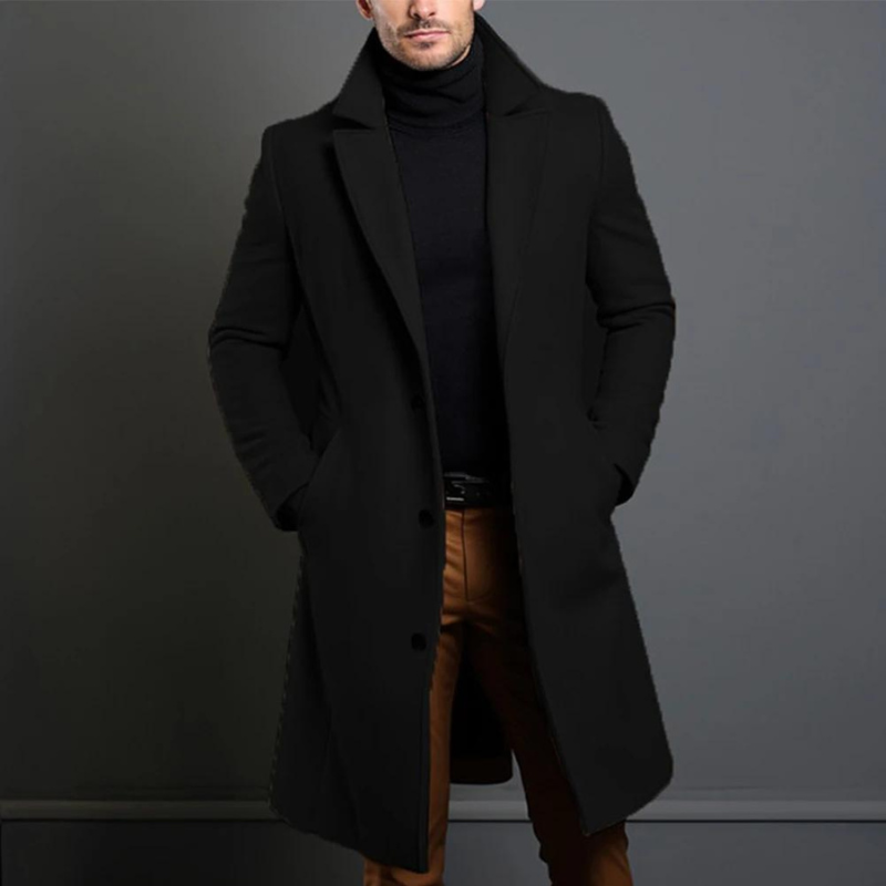 Winterjacke Herren Eleganter Wintermantel | Klassisches Design