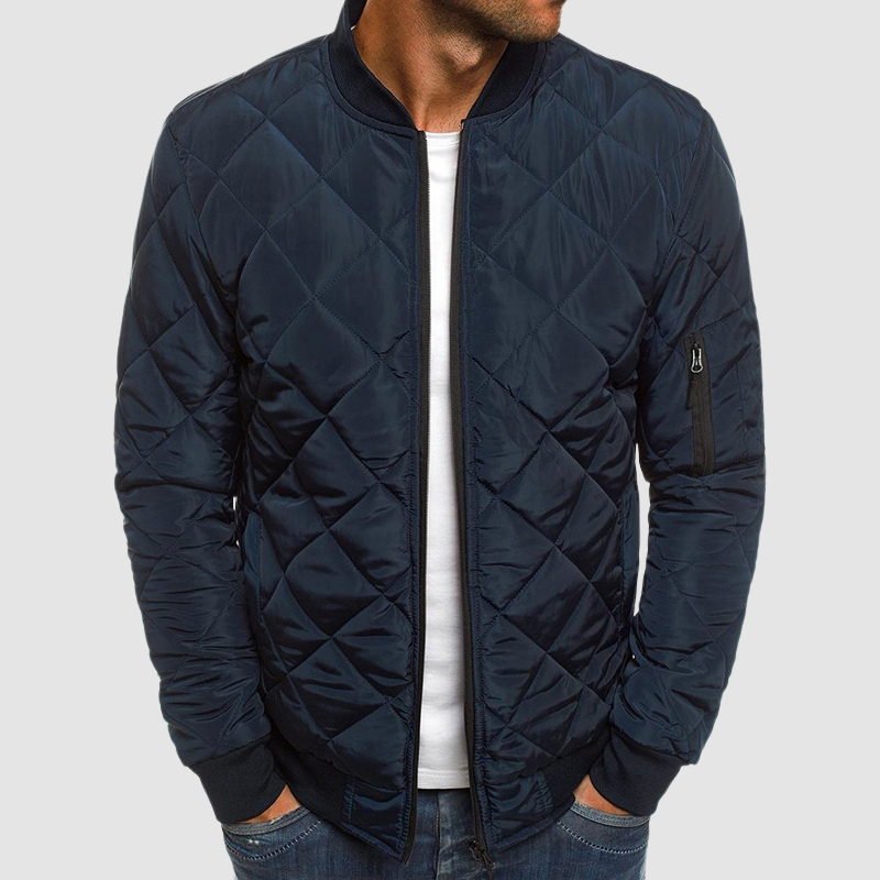 Herren Übergangsjacke Bomberjacke | Leicht Gesteppt