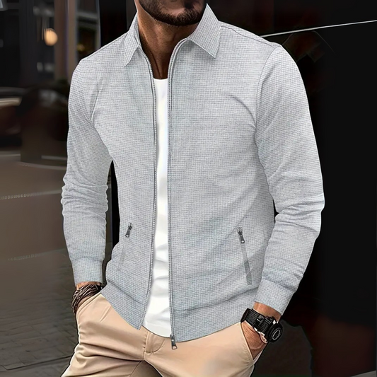 Herren Übergangsjacke mit Reißverschluss | Schmal geschnitten und kombinierbar