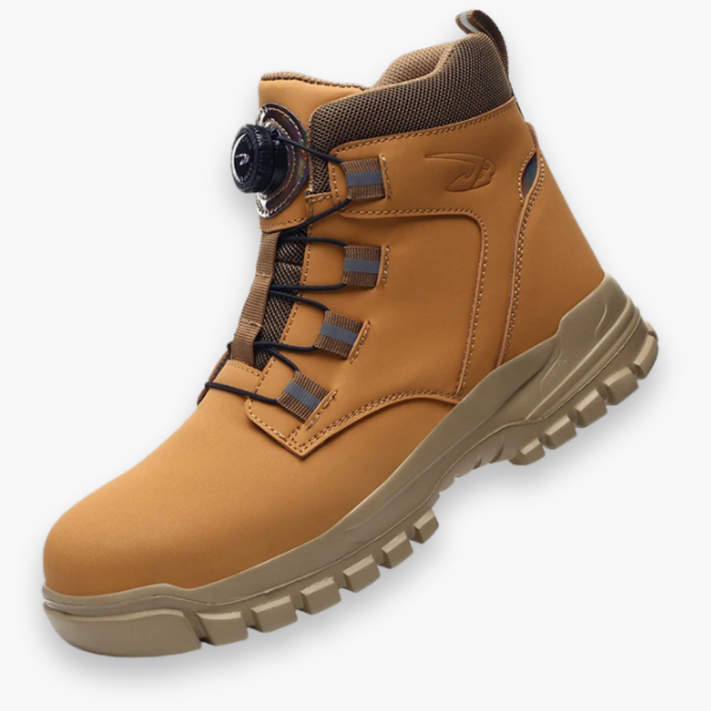 Herren-Sicherheitsstiefel mit Stahlkappe und rutschfesten Arbeitsschuhen