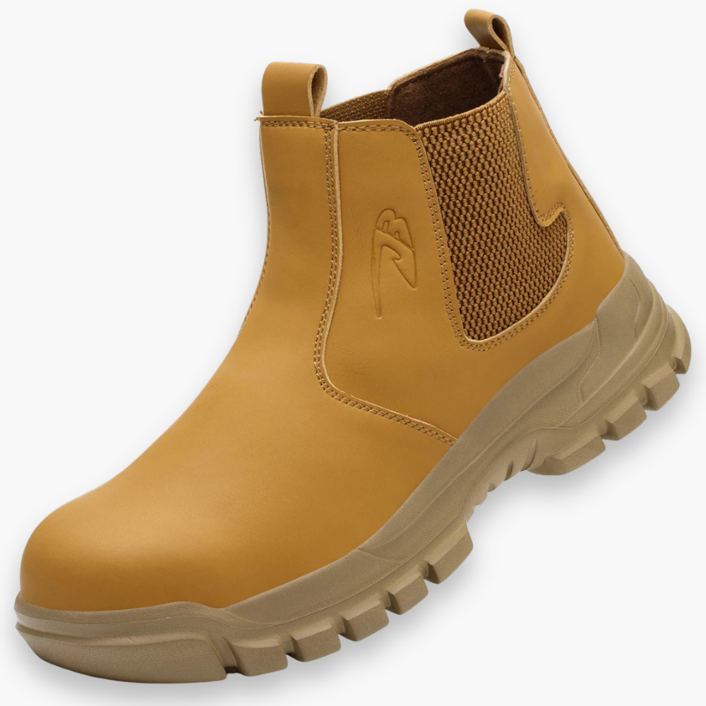 Herren-Sicherheitsstiefel mit Stahlkappe und rutschfesten Arbeitsschuhen