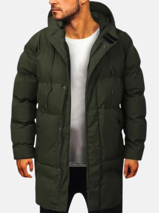 Winterjacke Herren Langer Parka | Isoliert und Warm