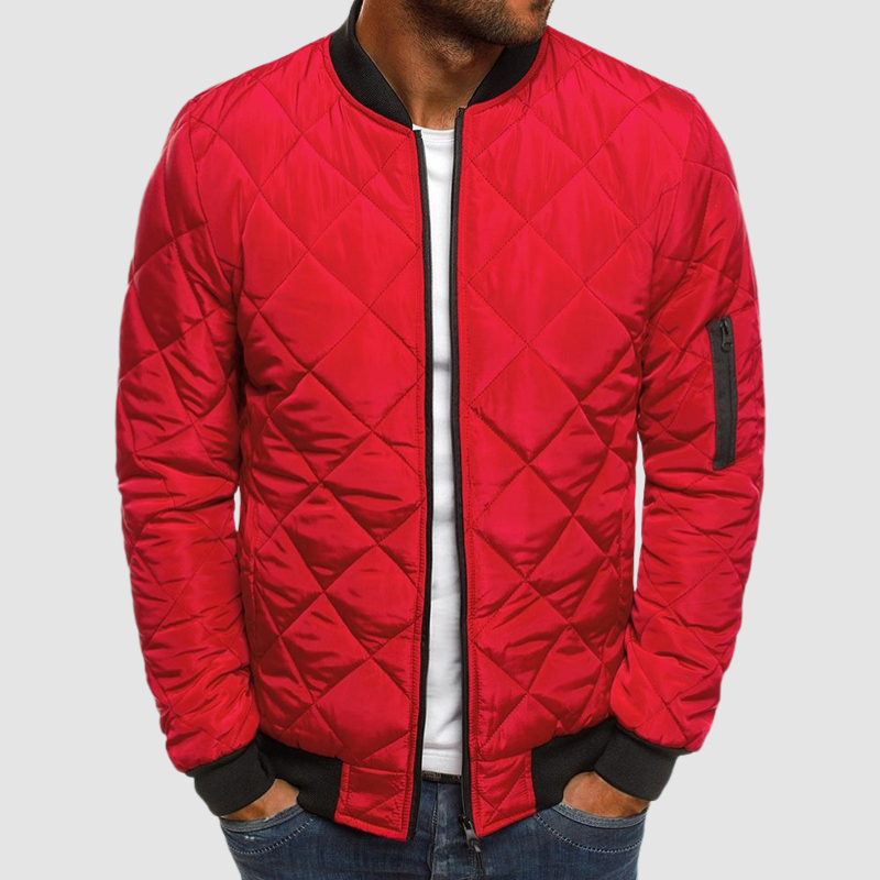 Herren Übergangsjacke Bomberjacke | Leicht Gesteppt