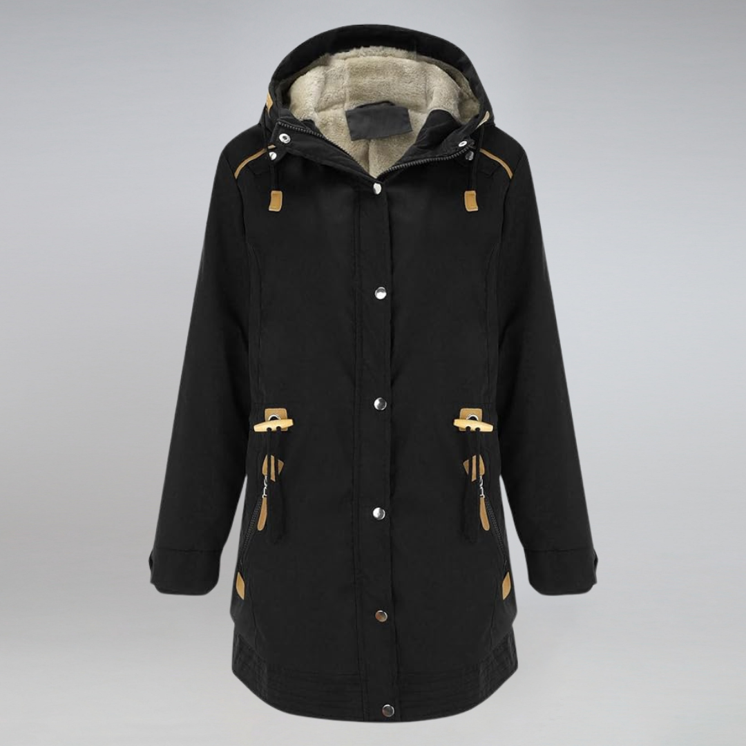 Winterjacke Damen Langer Wintermantel | Parka Stil