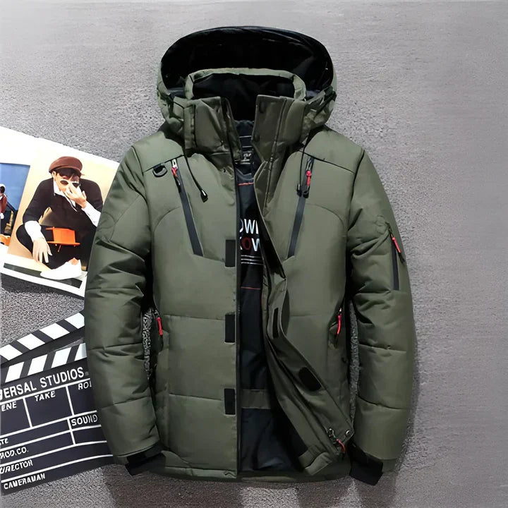 Winterjacke Unisex Wetterfeste Kapuzenjacke | Gefüttert