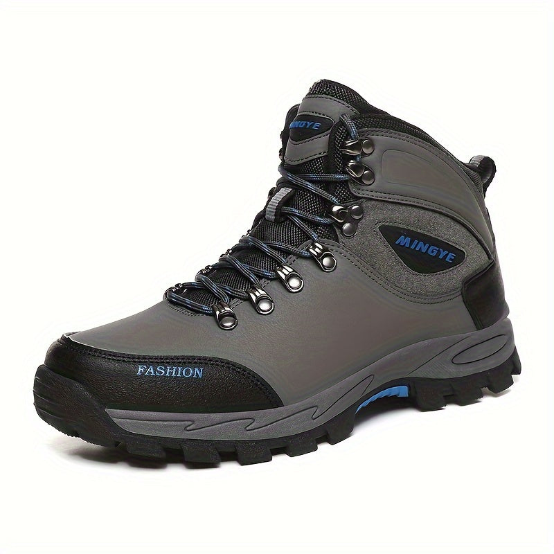 Winterschuhe Herren | Schnürstiefel mit Profilsohle