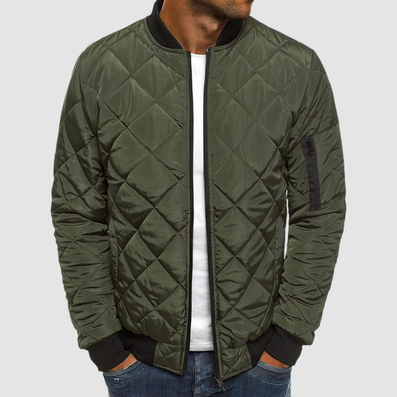Herren Übergangsjacke Bomberjacke | Leicht Gesteppt