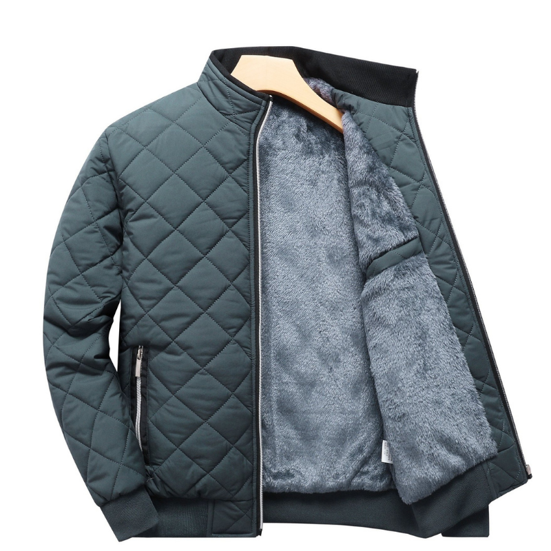 Herren Gefütterte Fleecejacke | Stepp Übergangs