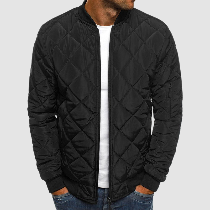 Herren Übergangsjacke Bomberjacke | Leicht Gesteppt