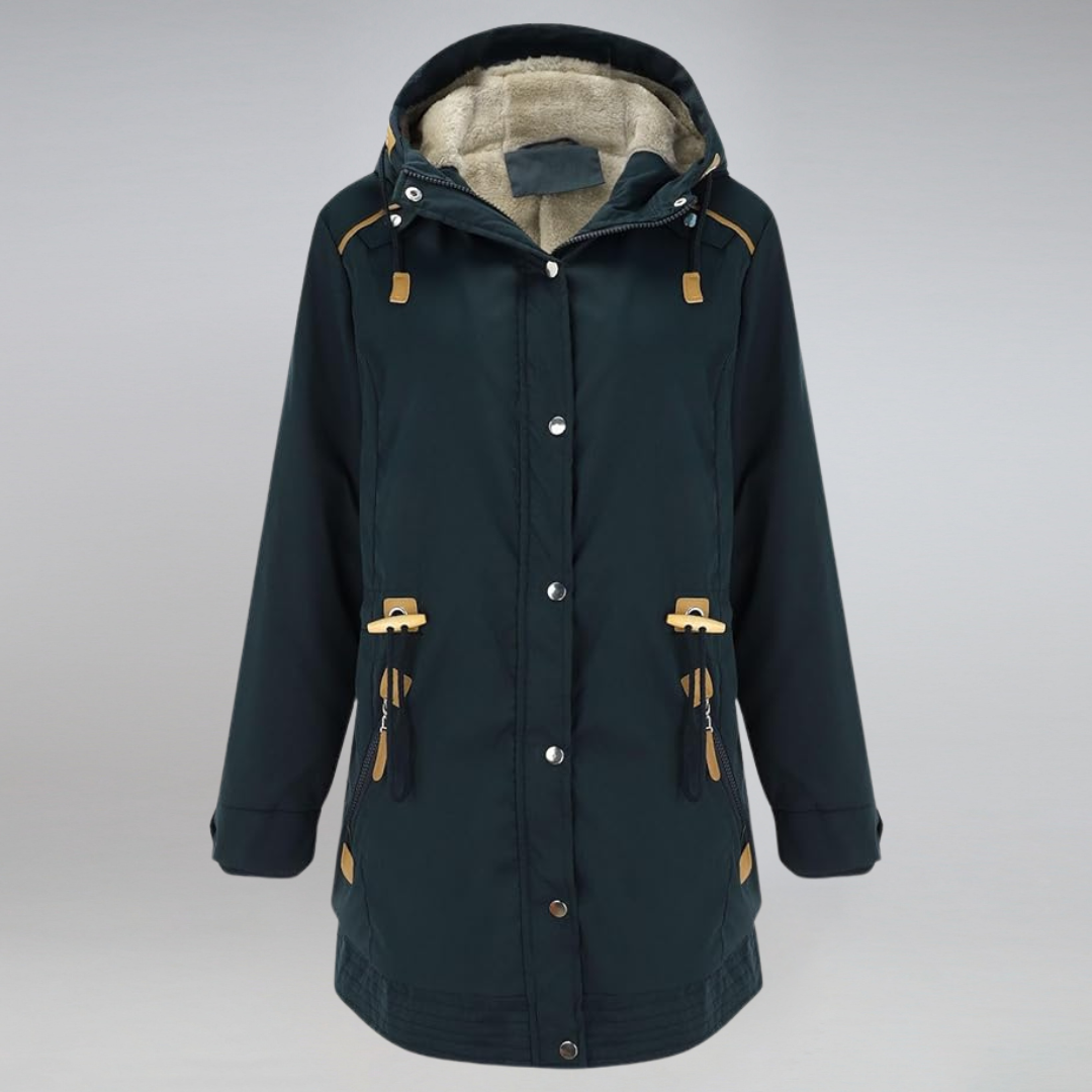 Winterjacke Damen Langer Wintermantel | Parka Stil