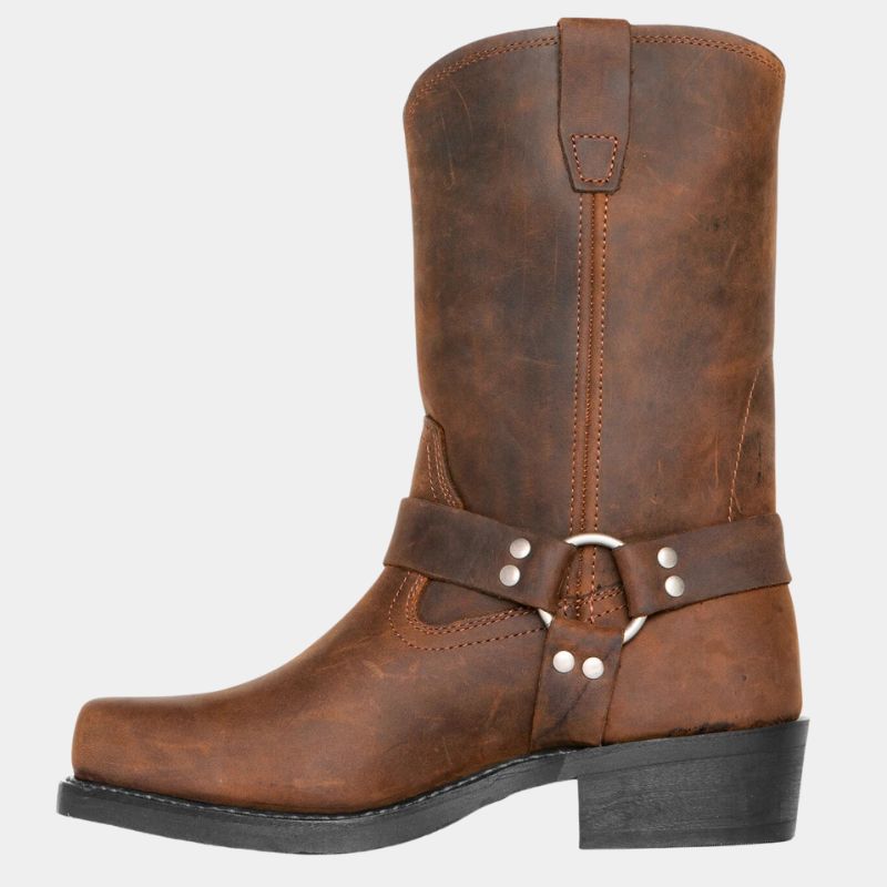 Winterstiefel Damen | Hoher Schaft Mit Riemenverschluss
