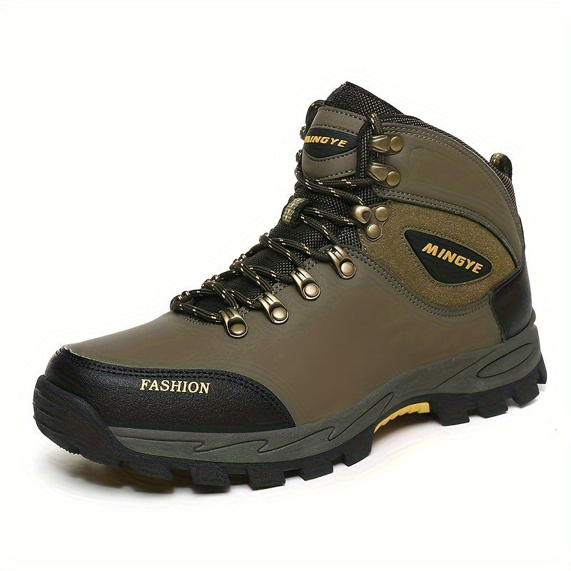 Winterschuhe Herren | Schnürstiefel mit Profilsohle