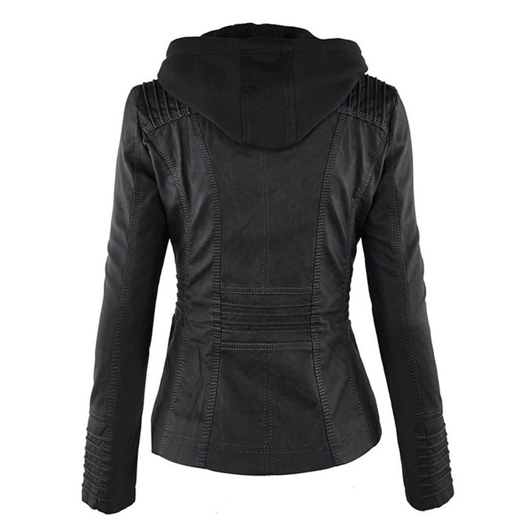 Damen Übergangsjacke | Kapuzen Reißverschluss Stil