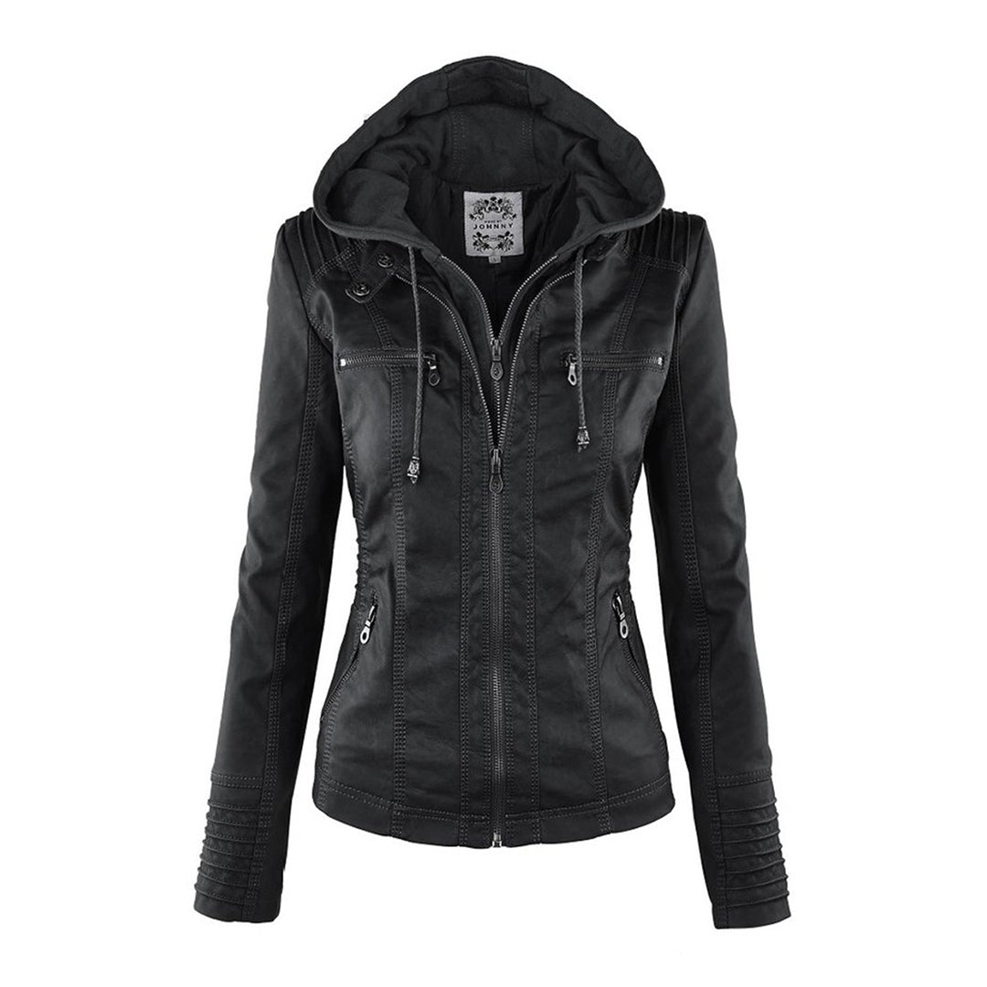 Damen Übergangsjacke | Kapuzen Reißverschluss Stil
