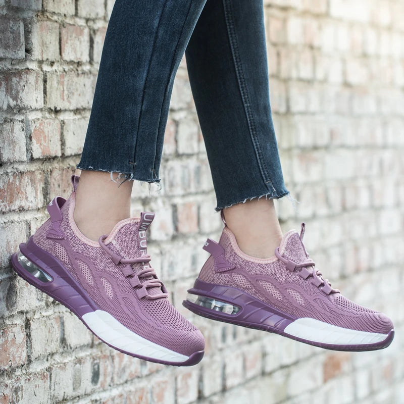 Damen Atmungsaktive Sicherheitsstiefel | Stahlkappen Schuhe 2