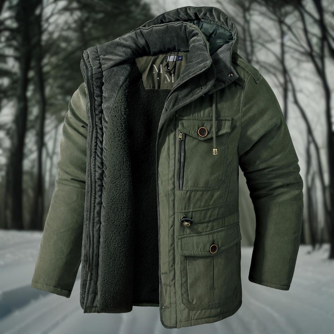 Winterjacke Herren Wasserdichte Jacke | Mit Wärmeschutz
