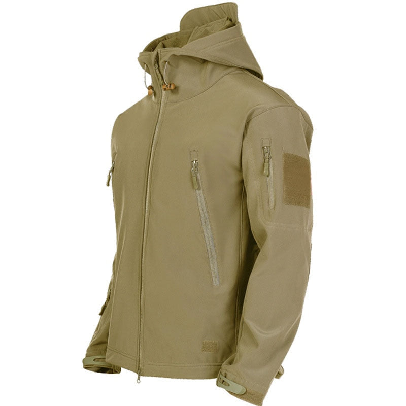 Herren Fleecejacke Mit Kapuze | Winddicht Übergangsjacke