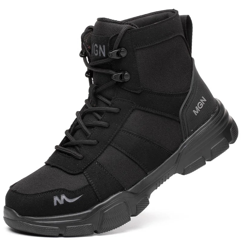 Herren Leichte Stahlkappenschuhe | CE-Zertifiziert Rutschfest 6