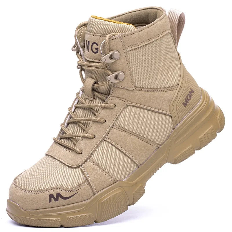 Herren Leichte Stahlkappenschuhe | CE-Zertifiziert Rutschfest 7