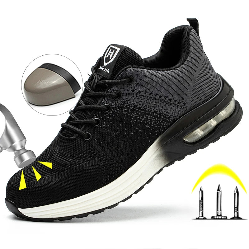 Herren und Damen Robuste Sicherheits-Schuhe | Anti-Punktionsschutz 0