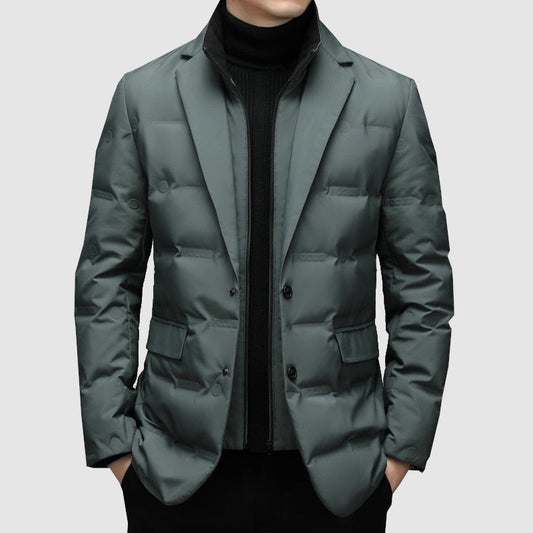Winterjacke Herren Eleganter Parka | Mit Revers