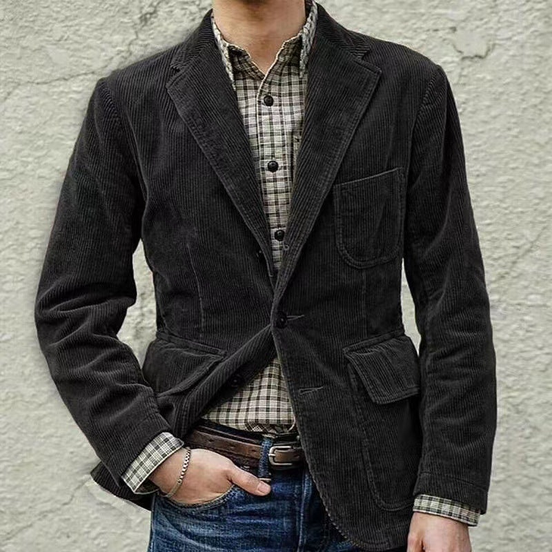 Winterjacke Herren Elegantes Blazer- und Weste-Set | Zeitloser Stil