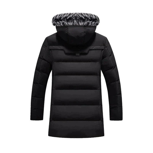 Winterjacke Herren Wetterfester Parka | Mit Fleecefutter