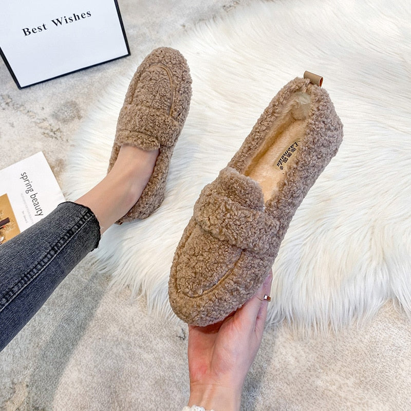 Hausschuhe Damen | Flauschige Indoor Slipper für kalte Tage