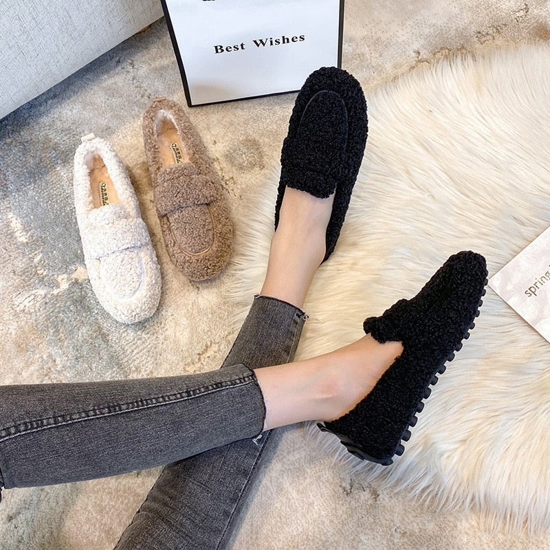 Hausschuhe Damen | Flauschige Indoor Slipper für kalte Tage