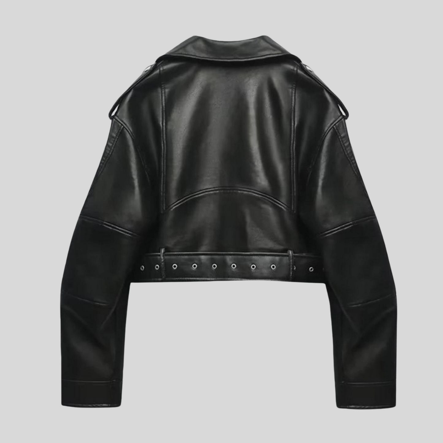 Damen Übergangsjacke | Kurz Geschnitten Mit Gürtel