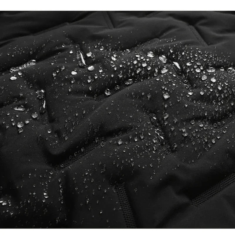 Skijacke Herren | Winter Jacke Mit Stehkragen