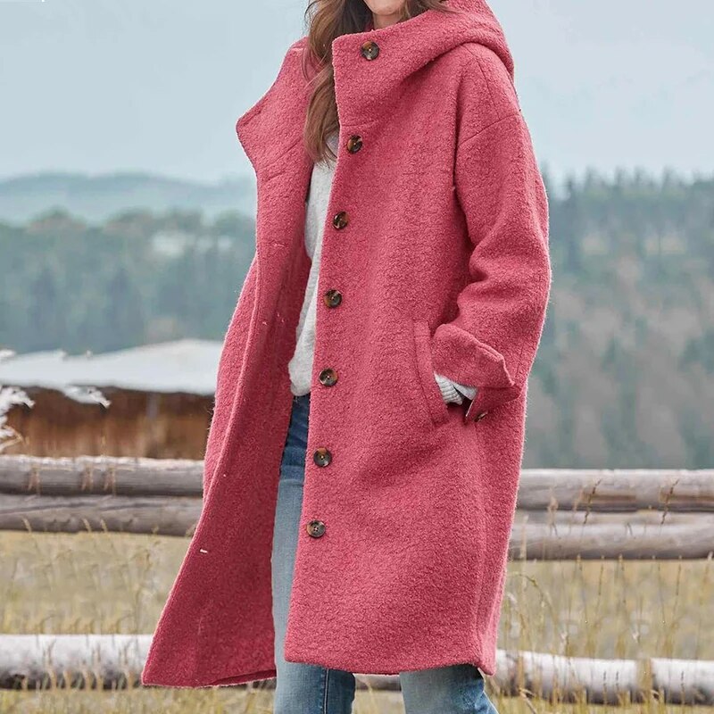 Winterjacke Damen Eleganter Wintermantel | Leicht
