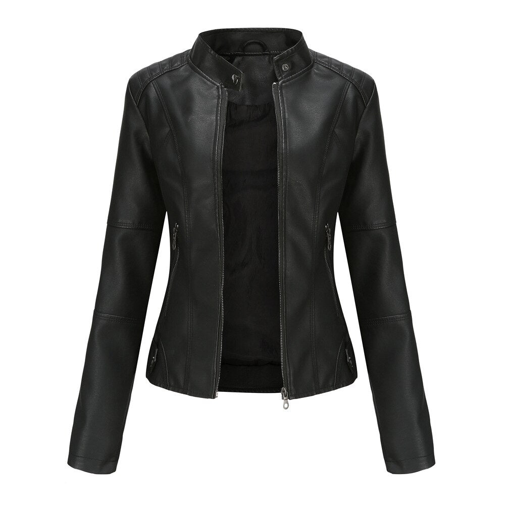 Damen Übergangsjacke | Slim Fit Mit Stehkragen