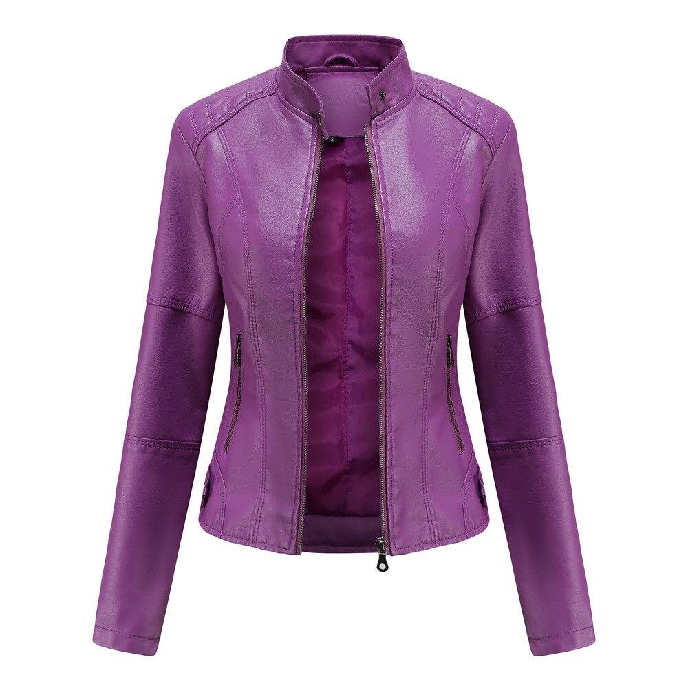 Damen Übergangsjacke | Slim Fit Mit Stehkragen
