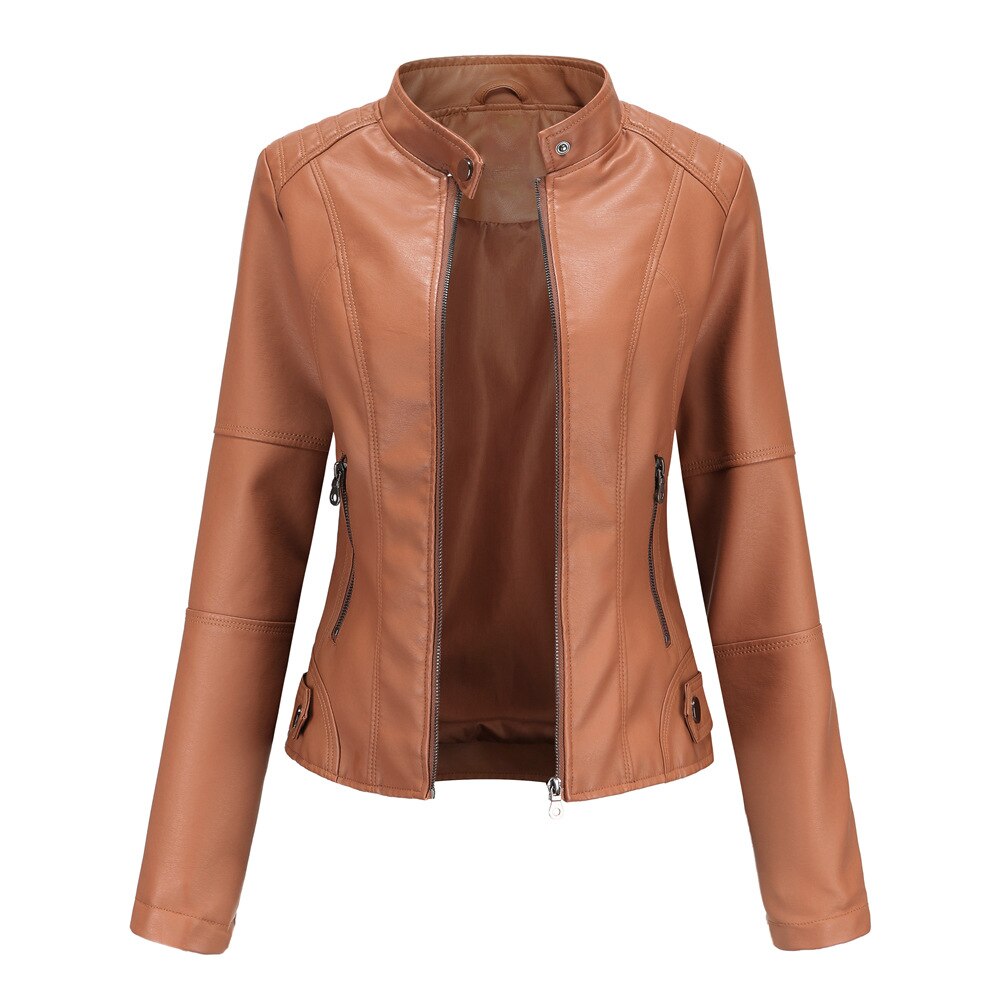 Damen Übergangsjacke | Slim Fit Mit Stehkragen