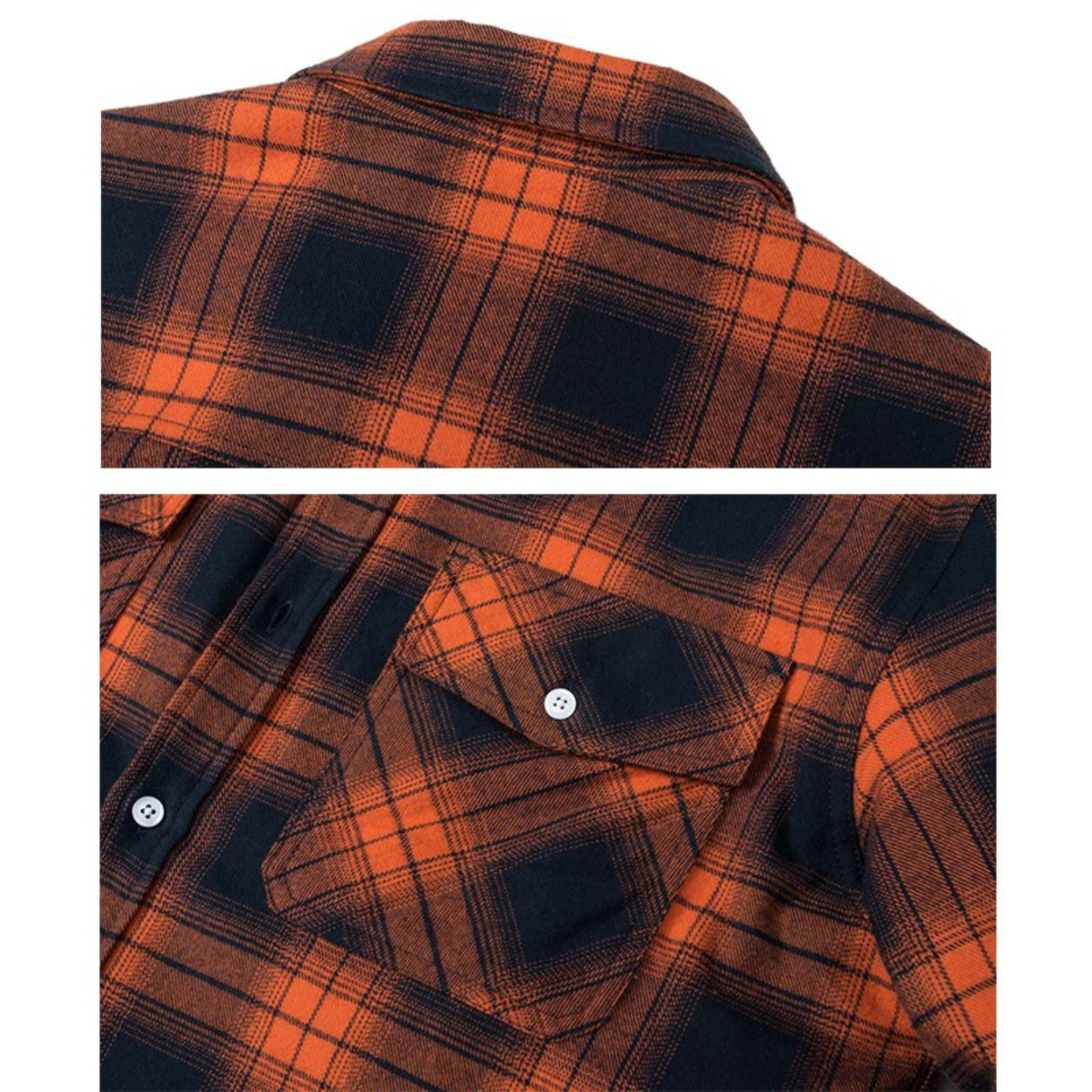 Herren Karierte Fleecejacke | Gefüttert Übergangsjacke