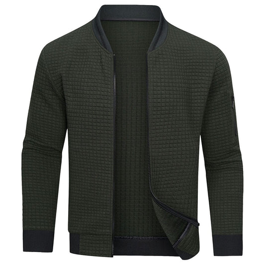 Pullover Herren Mit Offenem Frontdesign | Stehkragen