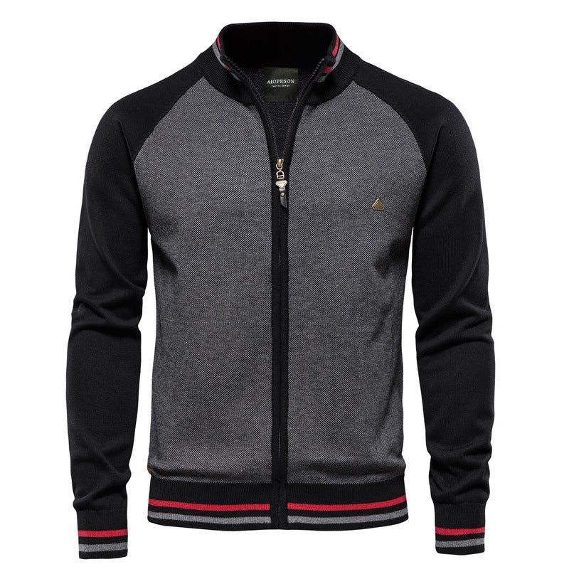Herren Sportliche Übergangsjacke | Leicht Reissverschluss