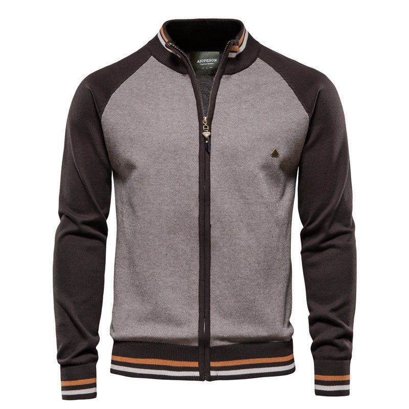 Herren Sportliche Übergangsjacke | Leicht Reissverschluss