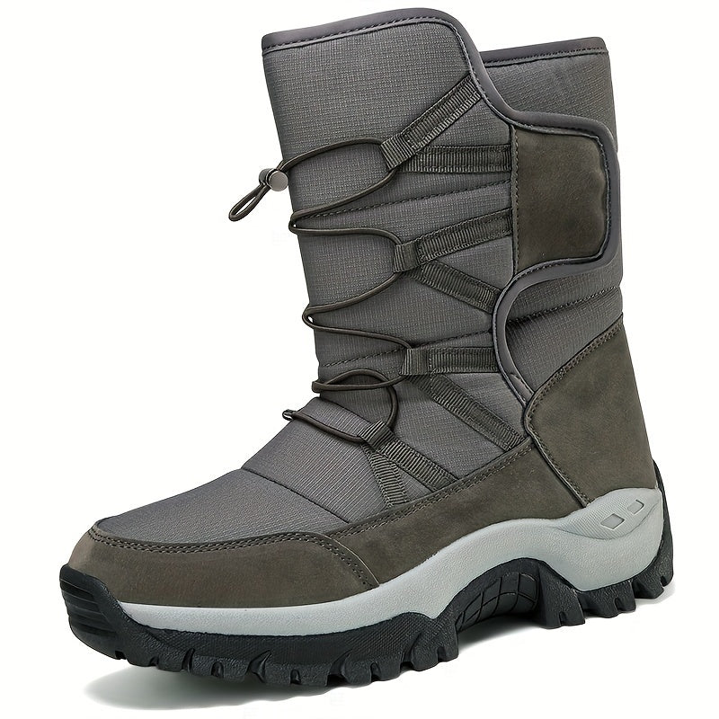 Winterschuhe Herren | Wadenhoch Mit Schaft Und Verstellbaren Riemen