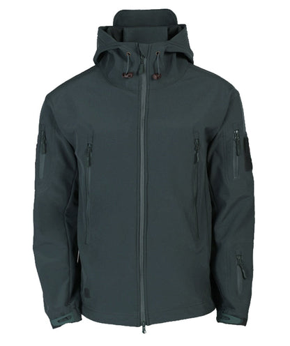 Herren Fleecejacke Mit Kapuze | Winddicht Übergangsjacke