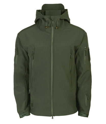 Herren Fleecejacke Mit Kapuze | Winddicht Übergangsjacke