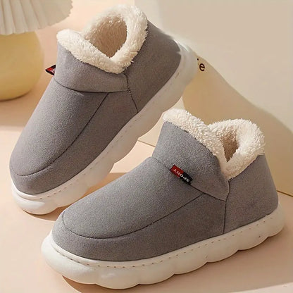 Hausschuhe Unisex Winter | Geschlossener Zehenbereich und flauschiges Innenfutter