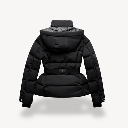 Damen Winterjacke Teddy Wintermantel | Wasserabweisend und Gefüttert