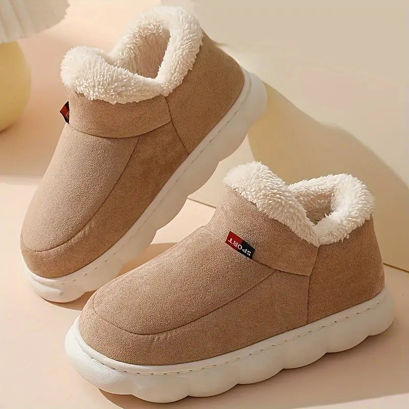 Hausschuhe Unisex Winter | Geschlossener Zehenbereich und flauschiges Innenfutter